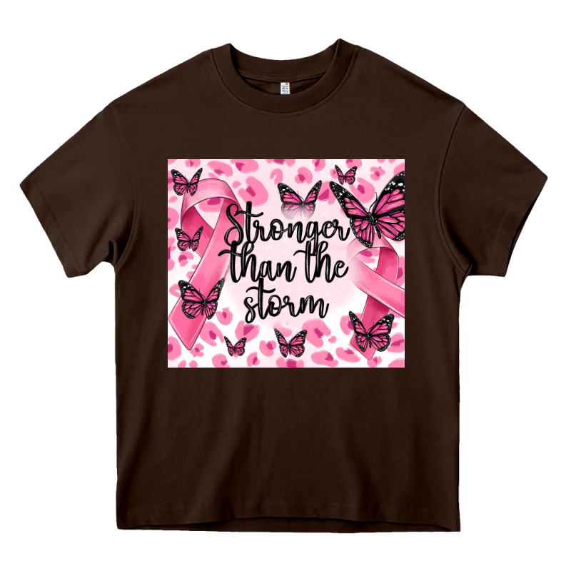 Stronger Than The Storm Heavy Core Tee by MaliasSmallBusiness | Teevron