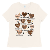 Black History Month Hearts Ladies Tee | Teevron