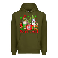 Army Green current mood christmas Premium Hoodie - OliviaCreatesArt