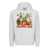 Dove Grey current mood christmas Premium Hoodie - OliviaCreatesArt