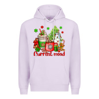 Lilac current mood christmas Premium Hoodie - OliviaCreatesArt
