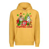 Mustard current mood christmas Premium Hoodie - OliviaCreatesArt