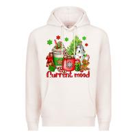 Pale Pink current mood christmas Premium Hoodie - OliviaCreatesArt