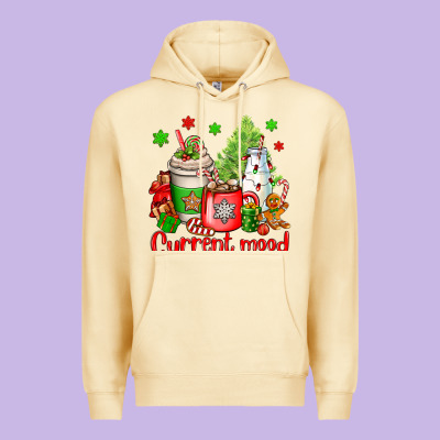 Current Mood Christmas Premium Hoodie Designed By Oliviacreatesart