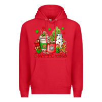 Red current mood christmas Premium Hoodie - OliviaCreatesArt