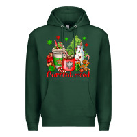 Sports Green current mood christmas Premium Hoodie - OliviaCreatesArt