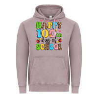 Vintage Zinc happy 100 th days of school Vintage Hoodie - Artiststas