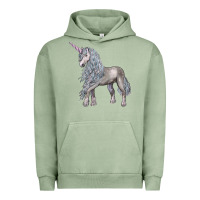 Pigment Oil Green Unicorn Urban Hoodie - LillyAllenDesigns