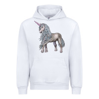 White Unicorn Urban Hoodie - LillyAllenDesigns