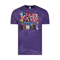 Cloud Purple 100 days of school Vintage Tee - Artiststas