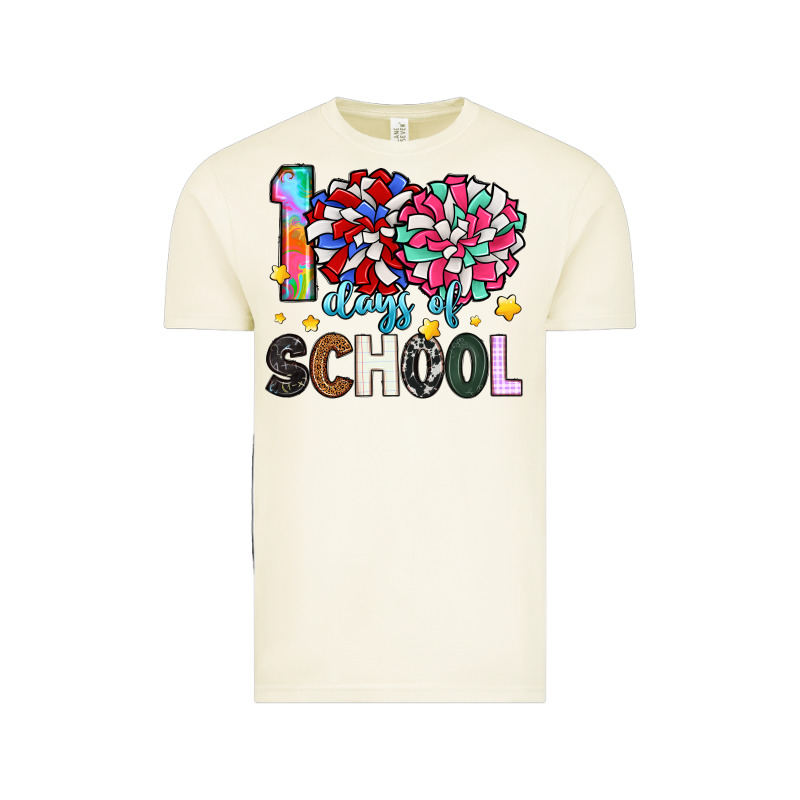 100 Days Of School Vintage Tee by Artiststas | Teevron