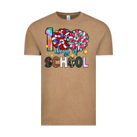 Vintage Coffee 100 days of school Vintage Tee - Artiststas
