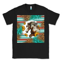 Western Mustang Horse Classic Tee | Teevron