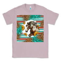 Lilac western mustang horse Classic Tee - LillyAllenDesigns