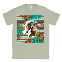 Matcha western mustang horse Classic Tee - LillyAllenDesigns