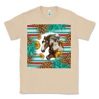 Mushroom western mustang horse Classic Tee - LillyAllenDesigns