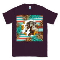 Plum western mustang horse Classic Tee - LillyAllenDesigns