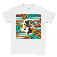 White western mustang horse Classic Tee - LillyAllenDesigns