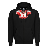 Black practice jersey fa element Zipper Hoodie - FaDigitalArtStudio