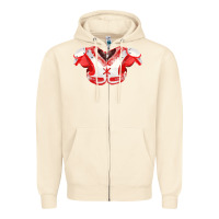 Sandshell practice jersey fa element Zipper Hoodie - FaDigitalArtStudio