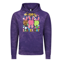 Cloud Purple happy easter day dental squad Vintage Hoodie - Artiststas