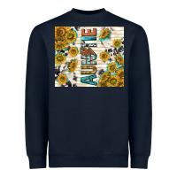 Navy auntie with lightning bolt Heavyweight Sweatshirt - TumblerDesignByShophia