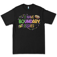 Black ı have boundary ıssues Premium Tee - MaliasSmallBusiness