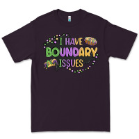Plum ı have boundary ıssues Premium Tee - MaliasSmallBusiness