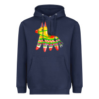 Navy pinata Heavyweight Hoodie - FaDigitalArtStudio