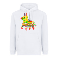 White pinata Heavyweight Hoodie - FaDigitalArtStudio