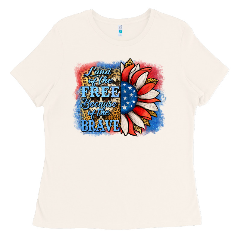 Patriotic Sunflower Ladies Tee by Jasminsmagicworld | Teevron