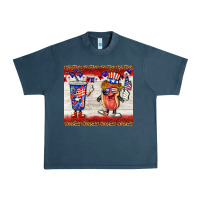 Midnight Navy usa hot dog coca tumbler Urban Heavy Tee - BarkalooDesign