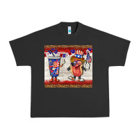 Pigment Black usa hot dog coca tumbler Urban Heavy Tee - BarkalooDesign