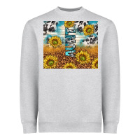 Heather Grey aunt sunflower leopard glitter Heavyweight Sweatshirt - TumblerDesignByShophia