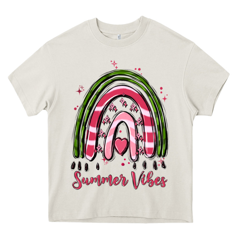 Summer Vibes Heavy Core Tee by MaliasSmallBusiness | Teevron