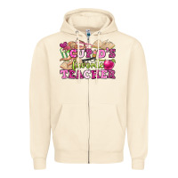 Sandshell cupid's favorite teacher Zipper Hoodie - OliviaCreatesArt