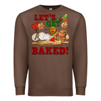 Chestnut let's get baked Premium Sweatshirt - FaDigitalArtStudio