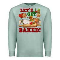 Seafoam let's get baked Premium Sweatshirt - FaDigitalArtStudio