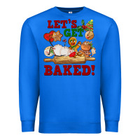 True Royal let's get baked Premium Sweatshirt - FaDigitalArtStudio
