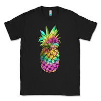 Black tie dye pineapple Classic Tee - JahusDesignShop