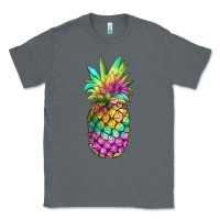 Charcoal Heather tie dye pineapple Classic Tee - JahusDesignShop