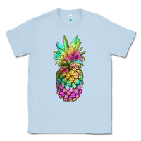 Dusty Blue tie dye pineapple Classic Tee - JahusDesignShop