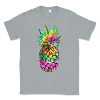 Heather Grey tie dye pineapple Classic Tee - JahusDesignShop