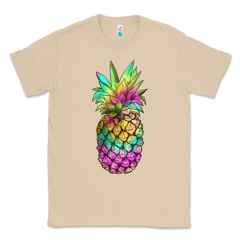 Tie Dye Pineapple Classic Tee by JahusDesignShop | Teevron