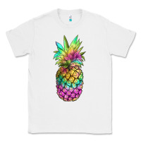 White tie dye pineapple Classic Tee - JahusDesignShop
