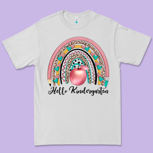 Hello Kindergarten Premium Tee Designed By Jahusdesignshop