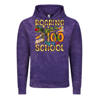 Cloud Purple roaring in to 100 day of school Vintage Hoodie - Artiststas