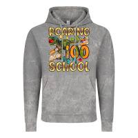 Cloud Rock roaring in to 100 day of school Vintage Hoodie - Artiststas