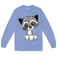 Colony Blue raccoon Long Sleeve Tee - texasbilliewilder