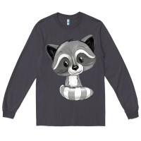 Smoke raccoon Long Sleeve Tee - texasbilliewilder